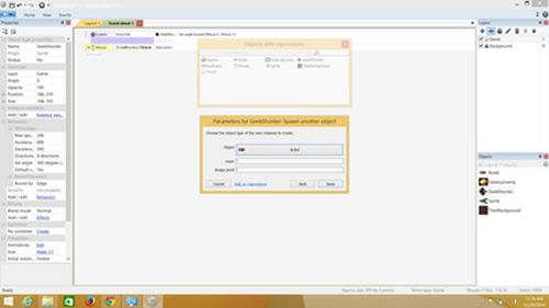 spawn object and image point